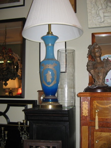 pair venitian lamps        $500 pr.
