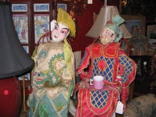 chinese antique wood puppets $150 each
